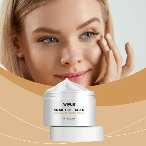 Wiyun Snail Collagen Firming Cream Moisturizes Skin With High Moisture Brightening  Light Wrinkling And Radiant