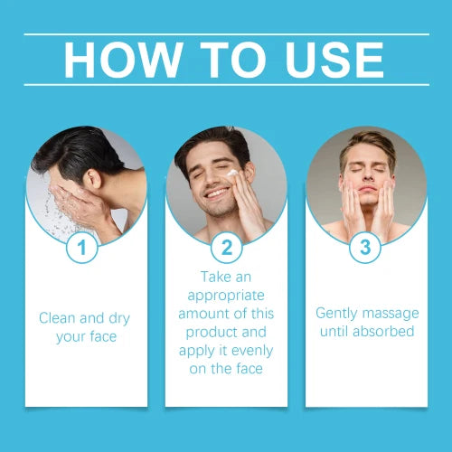 East Moon Men's Moisturizer  Deeply Nourishes Facial And Improves Skin Quality