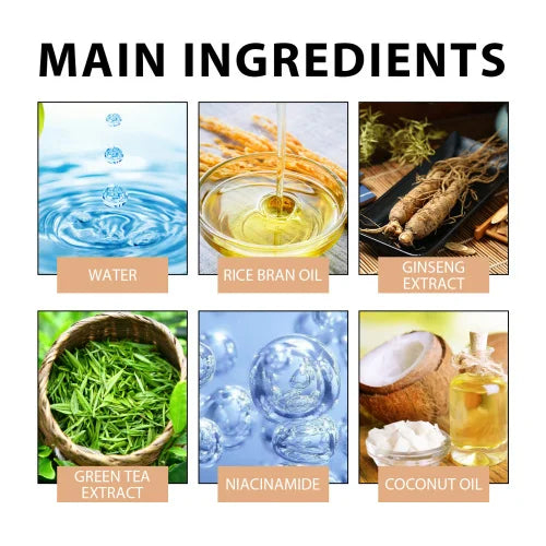 EELHOE Rice Protective Cream Moisturizing Refreshing Non-Sticky  Naturally Protects Against Uv Exposure And Increases