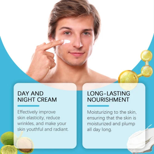 East Moon Men's Moisturizer  Deeply Nourishes Facial And Improves Skin Quality